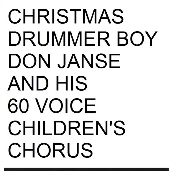 Christmas drummer boy Don Janse and his 60 voice children chorus Record. - Picture 12 of 13